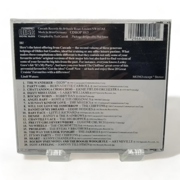 Factory Sealed Import Great Cruisin Favourites of the 50s & 60s Volume 2 CD - Picture 2 of 3